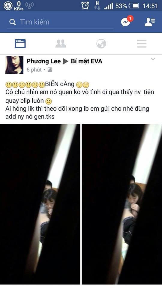 Xem Clip Sex Quay lén em gái BJ - Bí mật Eva